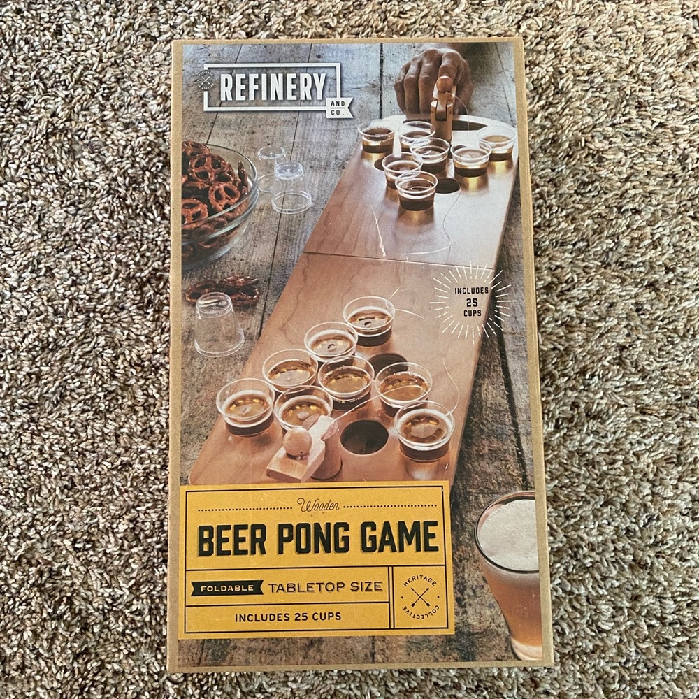 🍻Tabletop Beer Pong Game